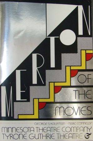 シルクスクリーン Lichtenstein - Merton of the movies
