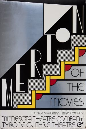 シルクスクリーン Lichtenstein - Merton of the Movies Poster (Signed)