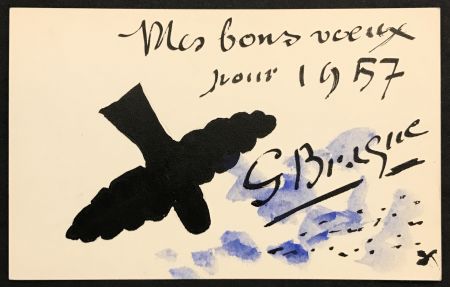 技術的なありません Braque - Mes bons voeux pour 1957