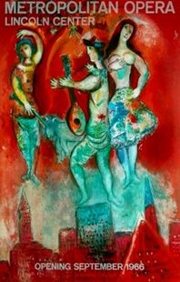掲示 Chagall - Metropolitan opera
