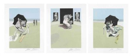 エッチングと　アクチアント Bacon - Metropolitan Triptych