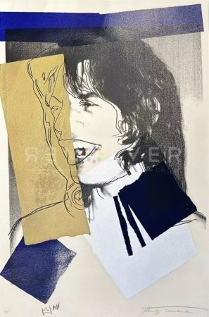 シルクスクリーン Warhol - Mick Jagger 142