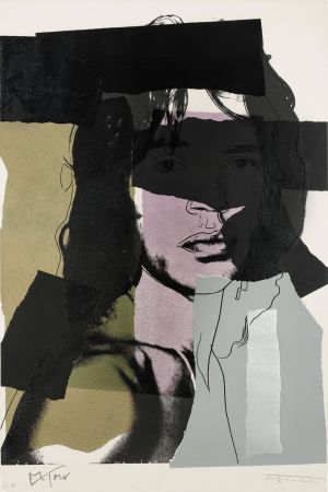 シルクスクリーン Warhol - Mick Jagger (F & S II.145)