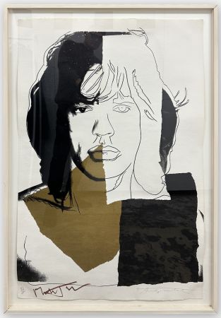 シルクスクリーン Warhol - MICK JAGGER, from the portfolio of ten screenprints