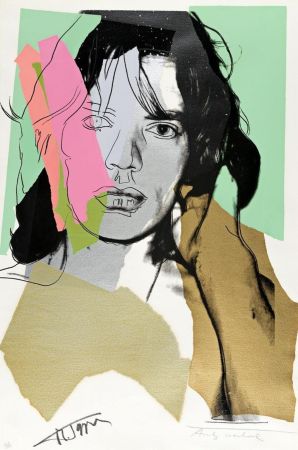 シルクスクリーン Warhol - Mick Jagger FS 11.140