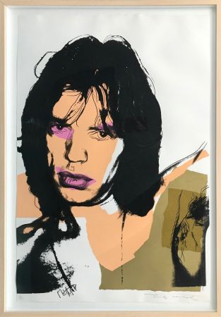 シルクスクリーン Warhol - MICK JAGGER FS II.141