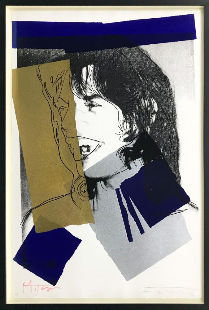 シルクスクリーン Warhol - MICK JAGGER FS II.142