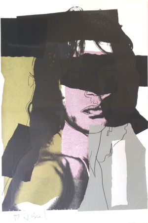 シルクスクリーン Warhol - Mick Jagger (FS II.145)