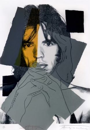 シルクスクリーン Warhol - Mick Jagger, FS II.147