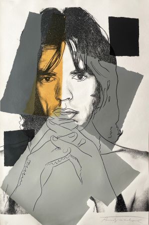 シルクスクリーン Warhol - Mick Jagger (FS II.147)