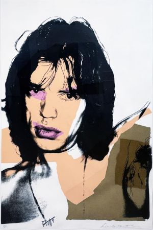 シルクスクリーン Warhol - Mick Jagger, II.141