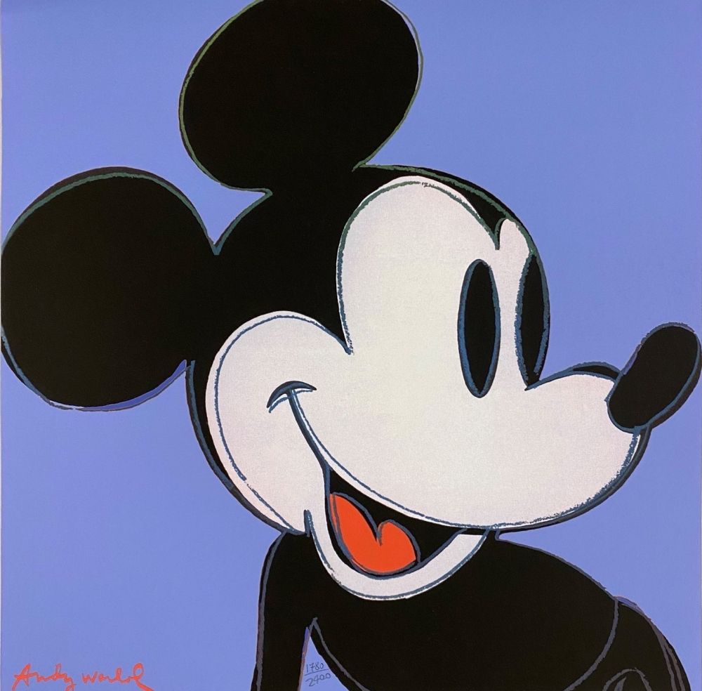 オフセット Warhol - Mickey Mouse