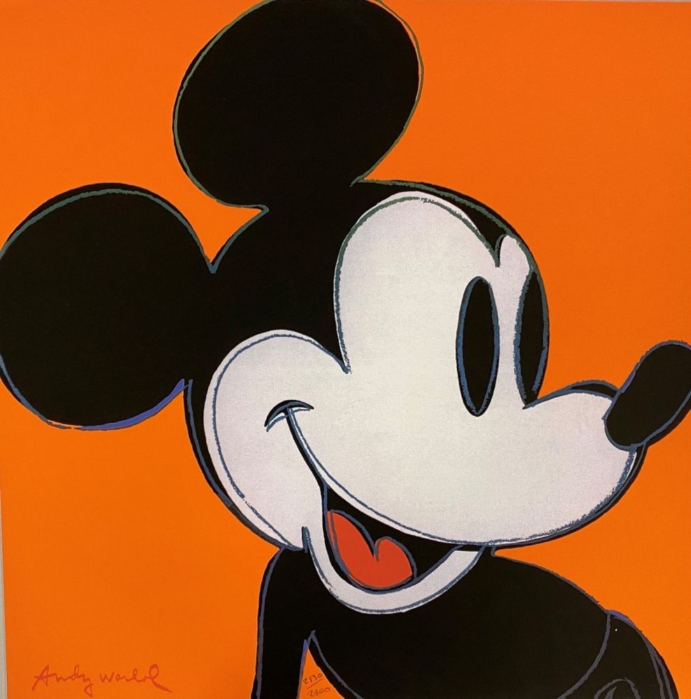 オフセット Warhol - Mickey Mouse (Orange)