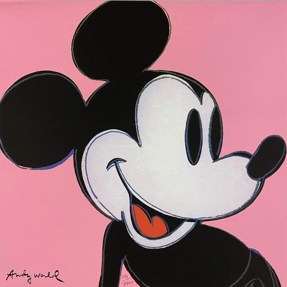 オフセット Warhol - Mickey Mouse (Pink)