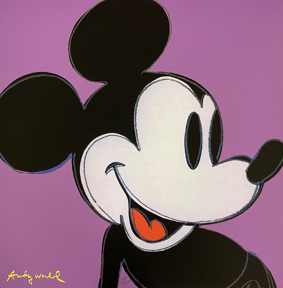 オフセット Warhol - Mickey Mouse (Purple)