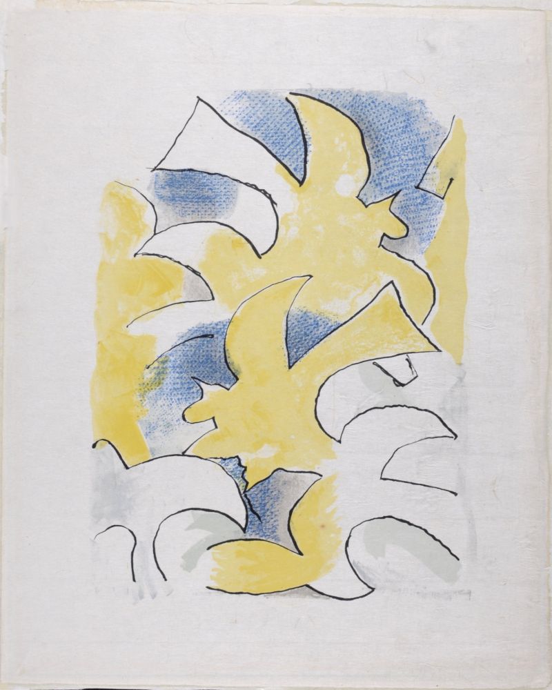 リトグラフ Braque - Migration, 1963