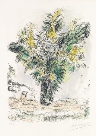 リトグラフ Chagall - Mimosas
