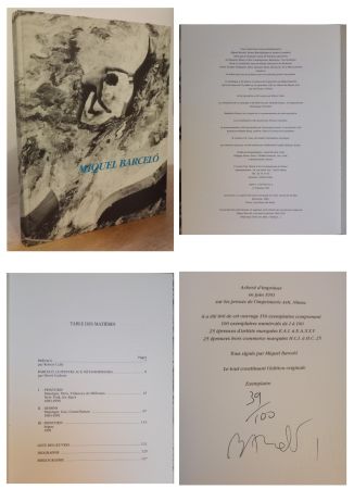 挿絵入り本 Barcelo - Miquel Barcelo, Nîmes, 1991, Edition originale