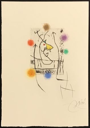挿絵入り本 Miró - Miranda et la Spirale Complete Suite