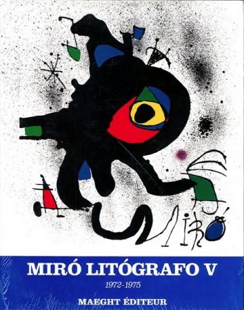挿絵入り本 Miró - MIRO LITHOGRAPHE V