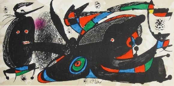 リトグラフ Miró - Miro sculpteur, angleterre
