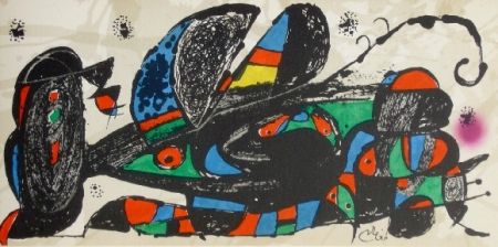リトグラフ Miró - Miro sculpteur, Iran