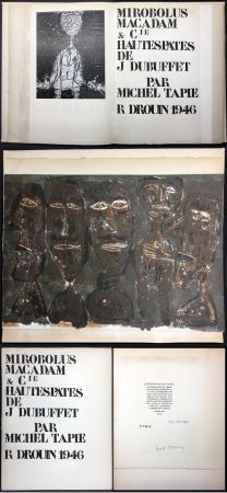 挿絵入り本 Dubuffet - MIROBOLUS, MACADAM & Cie, HAUTESPATES DE J.D. (1946)