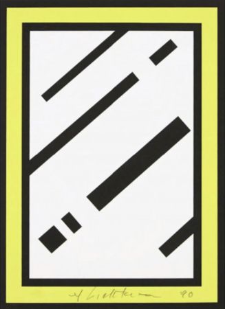 シルクスクリーン Lichtenstein - Mirror