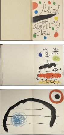 挿絵入り本 Miró - MIRÓ. OBRA INÈDITA RECENT. Barcelona 1964