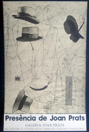 掲示 Miró - Miró - Prèsencia de Joan Prats 1976