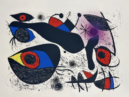 リトグラフ Miró - Miró a l’encre