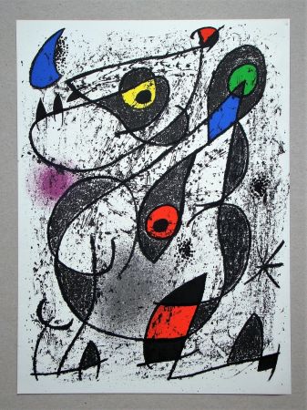 リトグラフ Miró - Miró a l'encre
