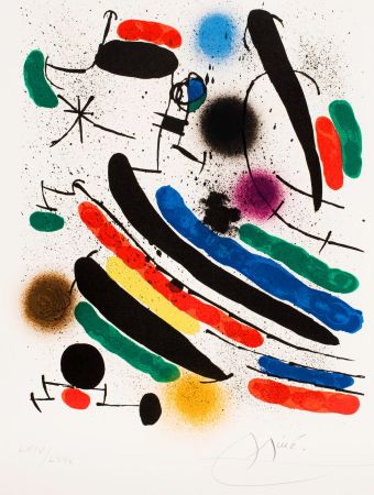 技術的なありません Miró - Miró lithographe I (Maeght 856)