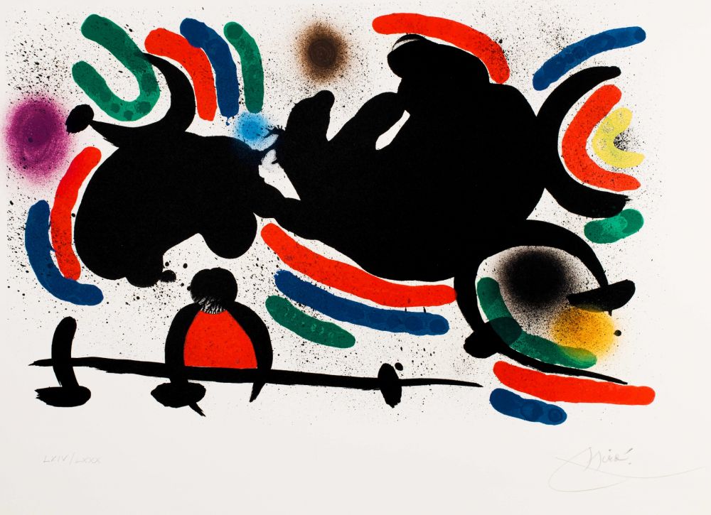 技術的なありません Miró -  Miró lithographe I (Maeght 860)