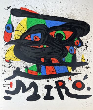 リトグラフ Miró - Miró Sculptures ( Ref M 755 )