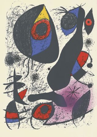 リトグラフ Miró - Miró à l'encre