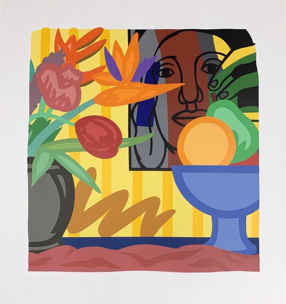 シルクスクリーン Wesselmann - Mixed Bouquet with Leger