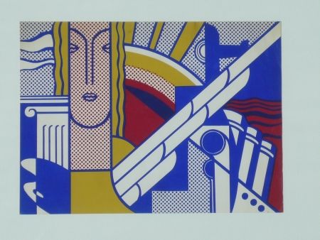 シルクスクリーン Lichtenstein - Modern Art Poster,1967