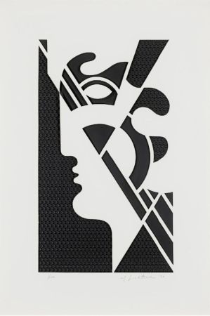多数の Lichtenstein - Modern Head #5