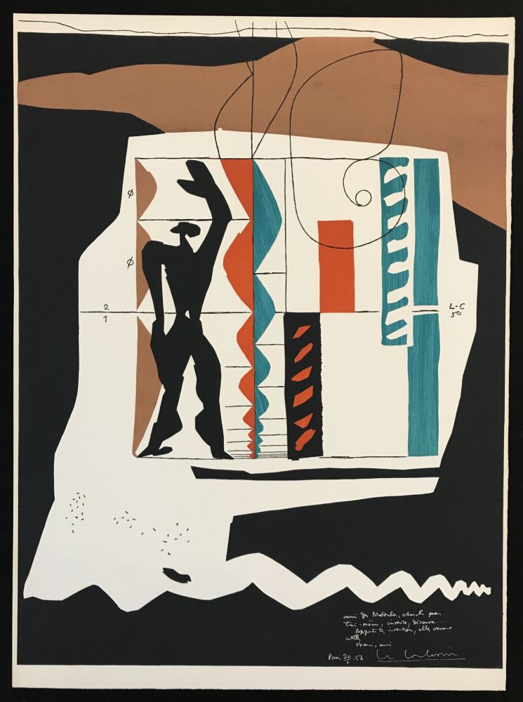 リトグラフ Le Corbusier - Modulor