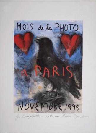 シルクスクリーン Dine - Mois de la photo, 1998 - Hand-signed and dedicated!