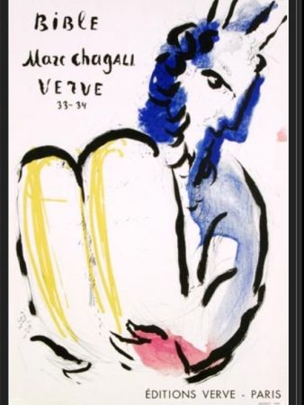 リトグラフ Chagall - MOISE EDITION VERVE