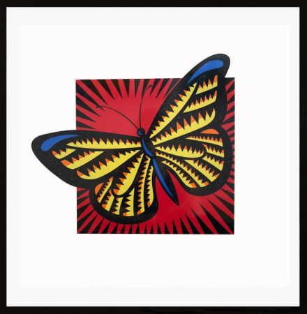 シルクスクリーン Morris - Monarch Butterfly