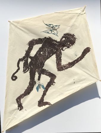 技術的なありません Toledo - Monkey with Butterflies Kite