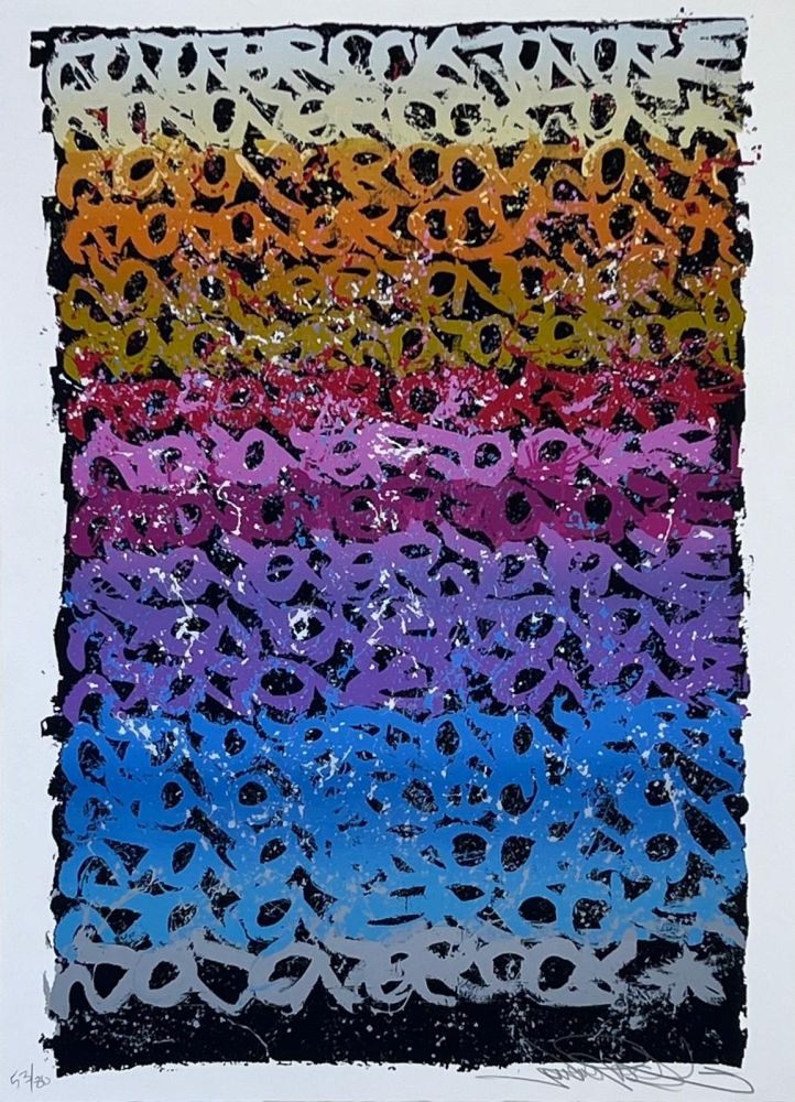 シルクスクリーン Jonone - Montpellier 