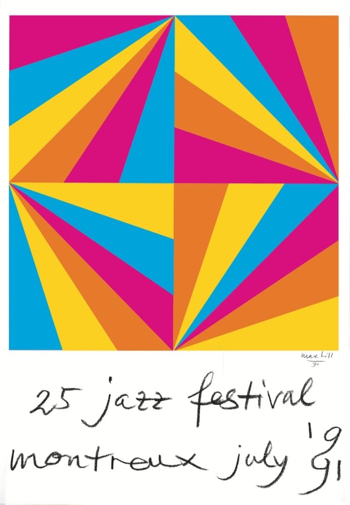 掲示 Bill - Montreux Jazz Poster