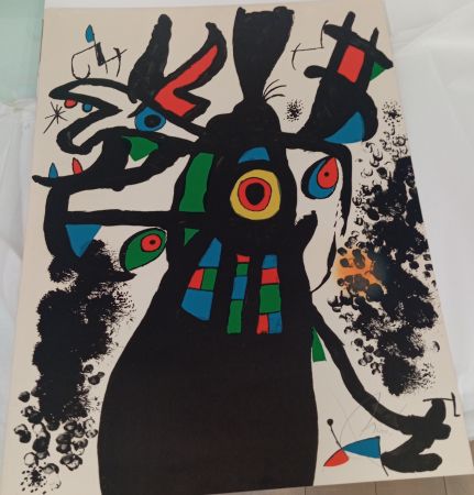 リトグラフ Miró - Montroig 3
