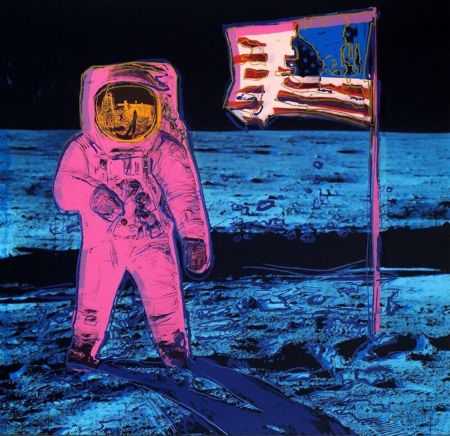 シルクスクリーン Warhol - Moonwalk, FS II.405 (Pink)
