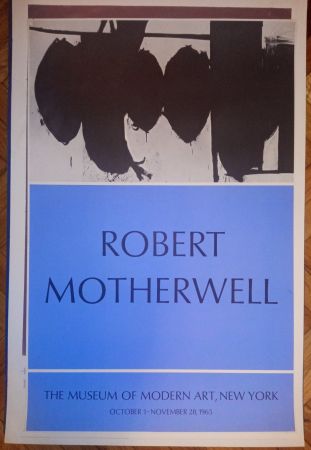 掲示 Motherwell - Motherwell Museum of Modern Art 1965