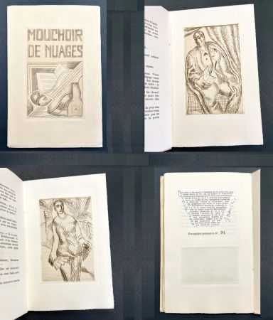挿絵入り本 Gris  - MOUCHOIR DE NUAGES. Avec 9 eaux-fortes originales de Juan Gris (1925)